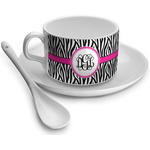 Zebra Print Tea Cup - Single (Personalized)
