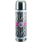Zebra Print Stainless Steel Thermos (Personalized)