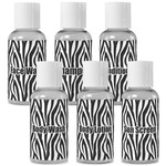 Zebra Print Travel Bottles (Personalized)