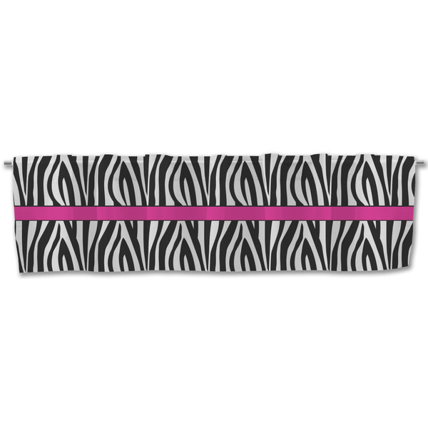 Zebra Print Valance - Front