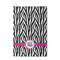 Zebra Print Waffle Weave Golf Towel - Front/Main