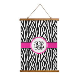 Zebra Print Wall Hanging Tapestry (Personalized)
