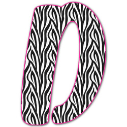 Zebra Print Letter Decal - Custom Sizes (Personalized)