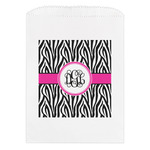 Zebra Print Treat Bag (Personalized)