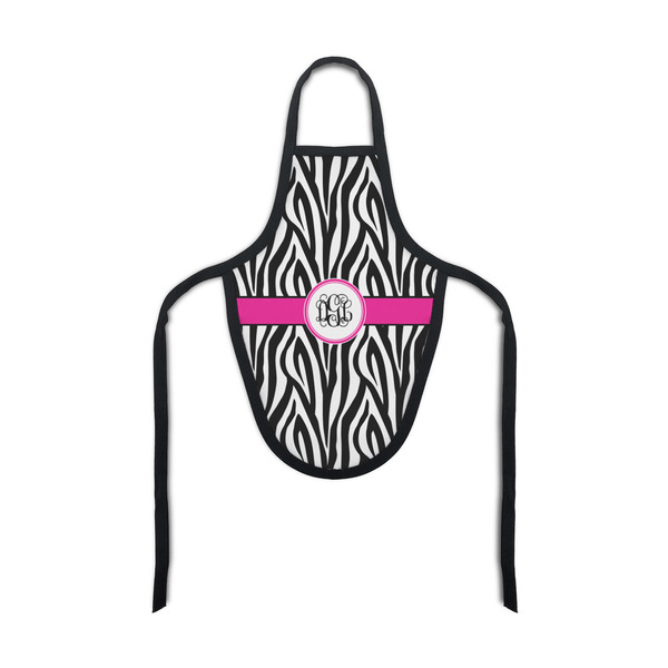 Custom Zebra Print Bottle Apron (Personalized)