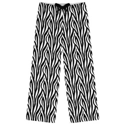 Zebra Print Womens Pajama Pants (Personalized)