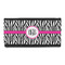 Zebra Print Ladies Wallet  (Personalized Opt)