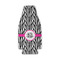 Zebra Print Zipper Bottle Cooler (Personalized)