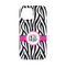 Zebra Print iPhone 13 Mini Tough Case - Back