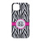 Zebra Print iPhone 14 Case - Back