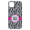 Zebra Print iPhone 14 Pro Max Case - Back