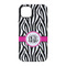 Zebra Print iPhone 14 Tough Case - Back