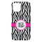 Zebra Print iPhone 15 Plus Case - Back
