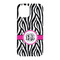 Zebra Print iPhone 15 Pro Case - Back