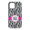 Zebra Print iPhone 15 Pro Tough Case - Back