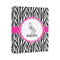 Zebra 11x14 - Canvas Print - Angled View