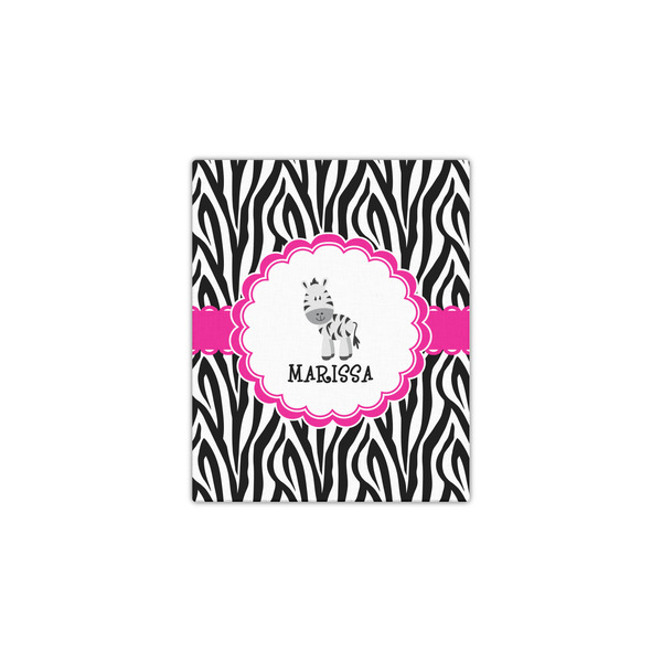Zebra 11x14 - Canvas Print - Front View