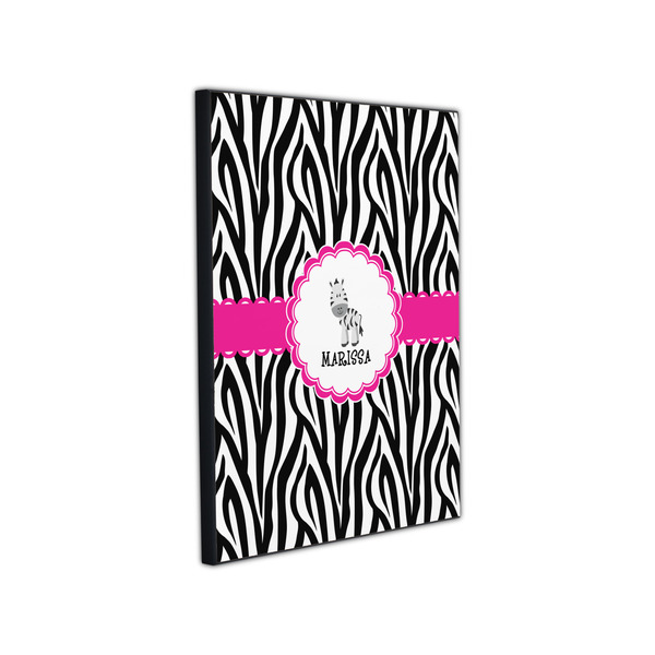 Zebra 11x14 Wood Print - Angle View