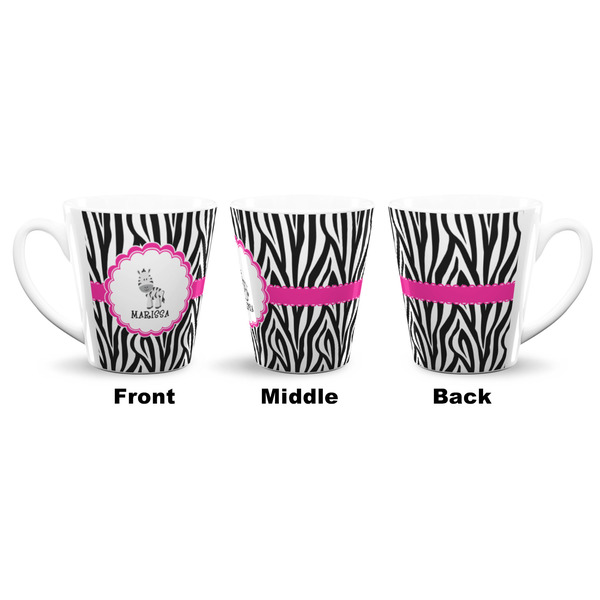 Zebra 12 Oz Latte Mug - Approval