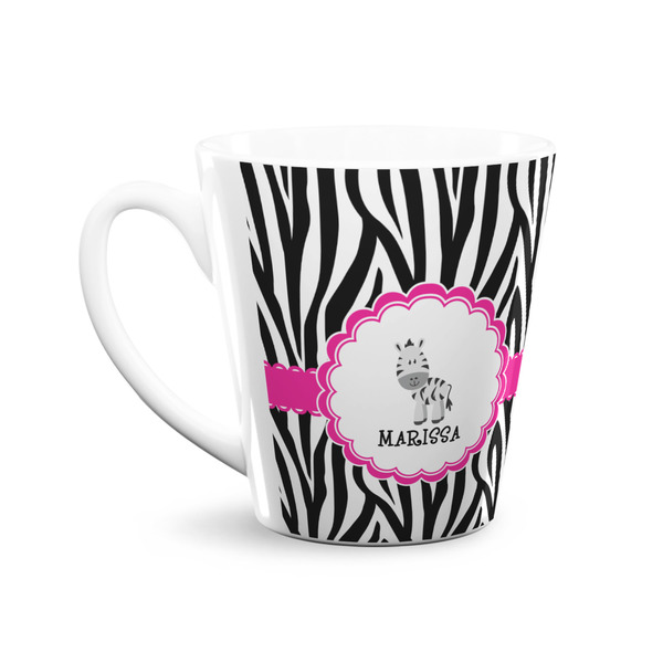 Zebra 12 Oz Latte Mug - Front