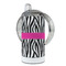 Zebra 12 oz Stainless Steel Sippy Cups - FULL (back angle)