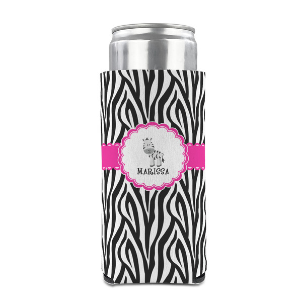 Zebra 12oz Tall Can Sleeve - FRONT (on can)