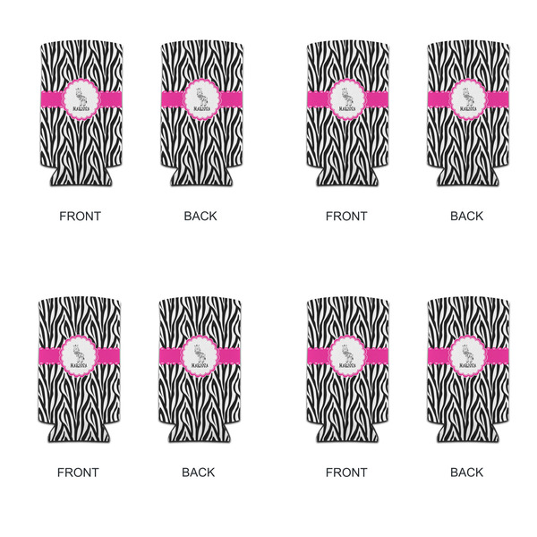 Zebra 12oz Tall Can Sleeve - Set of 4 - APPROVAL