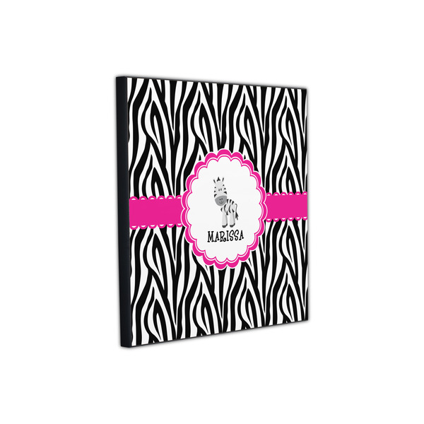 Zebra 12x12 Wood Print - Angle View