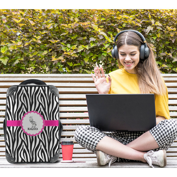 Zebra 15" Backpack - LIFESTYLE