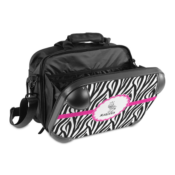 Zebra 15" Hard Shell Briefcase - Open