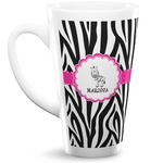 Zebra Latte Mug (Personalized)