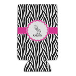 Zebra Can Cooler (16 oz) (Personalized)
