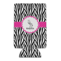 Zebra Can Cooler (Personalized)