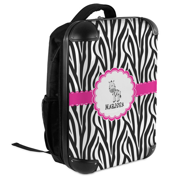Zebra 18" Hard Shell Backpacks - ANGLED VIEW