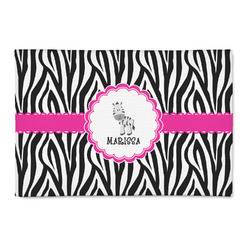 Zebra 2' x 3' Indoor Area Rug (Personalized)