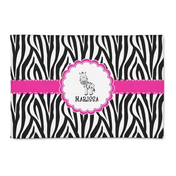 Custom Zebra Patio Rug (Personalized)