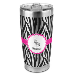 Zebra 20oz Stainless Steel Double Wall Tumbler - Full Print (Personalized)