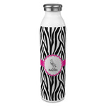 Zebra 20oz Stainless Steel Water Bottle - Full Print (Personalized)