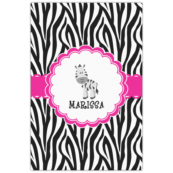 Zebra 20x30 - Canvas Print - Front View