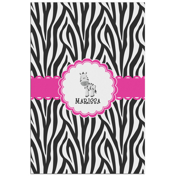 Custom Zebra Poster - Matte - 24x36 (Personalized)