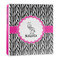 Zebra 3-Ring Binder - 1 inch (Personalized)