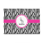 Zebra 4' x 6' Indoor Area Rug (Personalized)