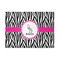 Zebra 5' x 7' Indoor Area Rug (Personalized)