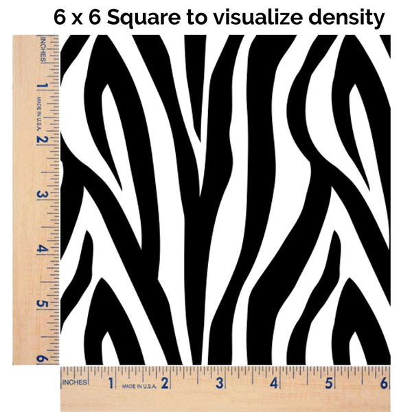 Zebra 6x6 Swatch of Fabric