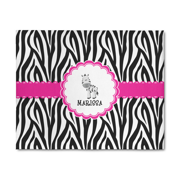 Custom Zebra 8' x 10' Indoor Area Rug (Personalized)
