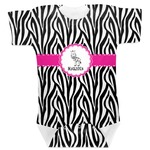 Zebra Baby Bodysuit 12-18 (Personalized)