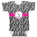 Zebra Baby Bodysuit 3-6 (Personalized)