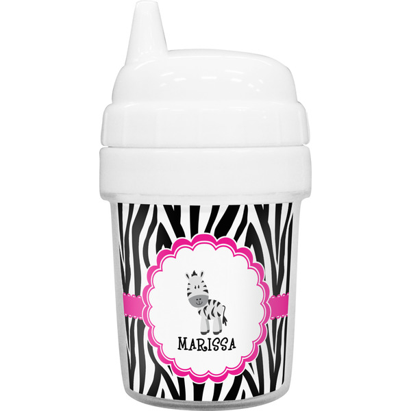 Custom Zebra Baby Sippy Cup (Personalized)