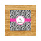Zebra Bamboo Trivet with Ceramic Tile Insert (Personalized)