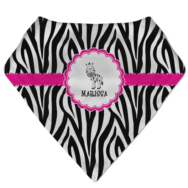 Custom Zebra Bandana Bib (Personalized)